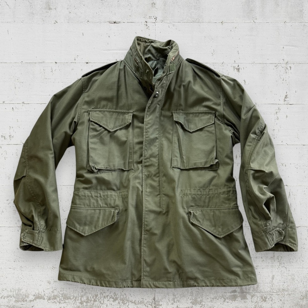 Vintage 1972 Vietnam War US Army USAF M-65 Field Jacket So-Sew Styles OG-107 M